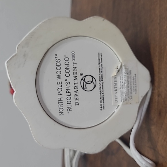 Department 56 Retired North Pole Rudolph Condo Light Up Collectible House - Picture 6 of 8